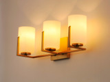 Maxim - 21283SWSBR - Three Light Bath Vanity - Dart - Satin Brass