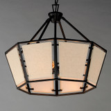 Maxim - 20265CVBK - Four Light Chandelier - Montauk - Black