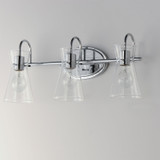 Maxim - 12483CLPC - Three Light Bath Vanity - Ava - Polished Chrome