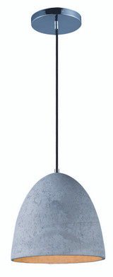 Maxim - 12397GYPC - LED Pendant - Crete - Polished Chrome