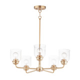 Maxim - 12266CDHR - Five Light Chandelier - Acadia - Heritage