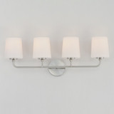 Maxim - 12094SWSN - Four Light Bath Vanity - Bristol - Satin Nickel