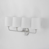 Maxim - 12094SWSN - Four Light Bath Vanity - Bristol - Satin Nickel
