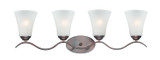 Maxim - 12084FTOI - Four Light Bath Vanity - Vital - Oil Rubbed Bronze
