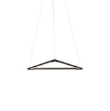 Koncept - ZBP-16-T-SW-MTB-CNP - LED Pendant - Z-Bar Pendant - Matte Black