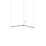 Koncept - ZBP-16-TR-SW-MTB-CNP - LED Pendant - Z-Bar Pendant - Matte Black