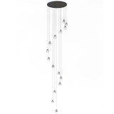 ET2 - E21569-142BK - LED Pendant - Dewdrop - Black
