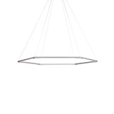 Koncept - ZBP-16-H-SW-SIL-CNP - LED Pendant - Z-Bar Pendant - Silver