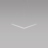 Koncept - ZBP-16-B-SW-MWT-CNP - LED Pendant - Z-Bar Pendant - Matte White