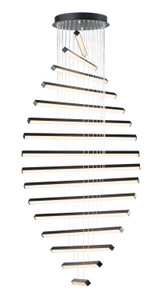 ET2 - E21379-BK - LED Pendant - Hover - Black