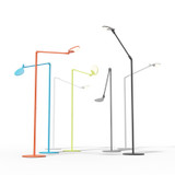Koncept - SPY-W-MOR-USB-FLR - LED Floor Lamp - Splitty - Matte Orange