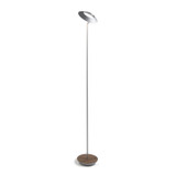 Koncept - RYO-SW-SIL-OWT-FLR - LED Floor Lamp - Royyo - Silver, Oiled Walnut