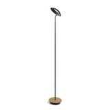Koncept - RYO-SW-MTB-WOK-FLR - LED Floor Lamp - Royyo - Matte Black, White Oak