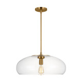Visual Comfort Studio - TP1161BBS - One Light Pendant - Largo - Burnished Brass