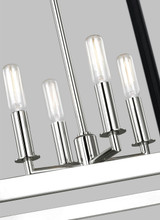 Visual Comfort Studio - LC1144PN - Four Light Lantern - Hadley - Polished Nickel