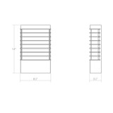 Sonneman - 7414.74-WL - LED Wall Sconce - Tawa - Textured Gray