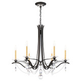 Schonbek - VA8336N-51H - Six Light Chandelier - Vesca - Black