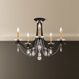 Schonbek - VA8312N-51H - Five Light Semi-Flush Mount - Vesca - Black