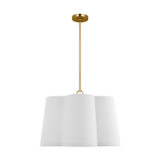 Visual Comfort Studio - KSP1094BBS - Four Light Pendant - Bronte - Burnished Brass