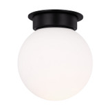 Visual Comfort Studio - KF1101MBK - One Light Flush Mount - Nodes - Midnight Black