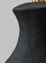 Visual Comfort Studio - HT1021RBC1 - One Light Table Lamp - Bone - Rough Black Ceramic
