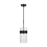 Visual Comfort Studio - CP1171AI - One Light Pendant - Geneva - Aged Iron