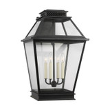 Visual Comfort Studio - CO1044DWZ - Four Light Outdoor Wall Lantern - Falmouth - Dark Weathered Zinc
