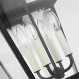 Visual Comfort Studio - CO1034DWZ - Four Light Outdoor Wall Lantern - Falmouth - Dark Weathered Zinc