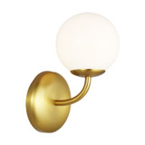 Visual Comfort Studio - AEV1011BBS - One Light Vanity - Galassia - Burnished Brass