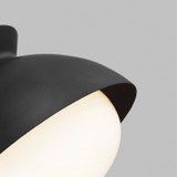 Visual Comfort Studio - AEF1001MBK - One Light Flush Mount - Lucerne - Midnight Black