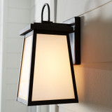 Visual Comfort Studio - 8648401EN3-12 - One Light Outdoor Wall Lantern - Founders - Black