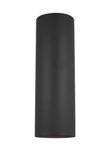 Visual Comfort Studio - 8313902EN3-12 - Two Light Outdoor Wall Lantern - Outdoor Cylinders - Black