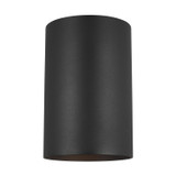 Visual Comfort Studio - 8313901-12 - One Light Outdoor Wall Lantern - Outdoor Cylinders - Black