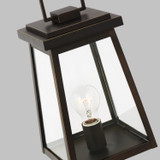 Visual Comfort Studio - 8248401-71 - One Light Outdoor Post Lantern - Founders - Antique Bronze