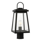 Visual Comfort Studio - 8248401-12 - One Light Outdoor Post Lantern - Founders - Black