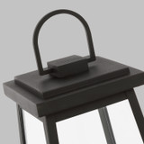 Visual Comfort Studio - 8248401-12 - One Light Outdoor Post Lantern - Founders - Black