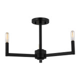 Visual Comfort Studio - 7764203EN-112 - LED Semi-Flush Mount - Fullton - Midnight Black