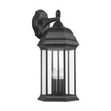 Generation Lighting. - 8738703EN-12 - Three Light Outdoor Wall Lantern - Sevier - Black