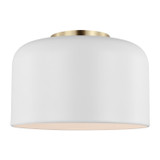 Visual Comfort Studio - 7505401EN3-115 - LED Flush Mount - Malone - Matte White