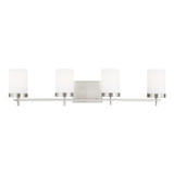 Visual Comfort Studio - 4490304EN3-962 - Four Light Wall / Bath - Zire - Brushed Nickel