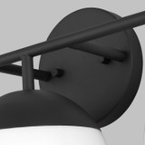 Visual Comfort Studio - 4468103-112 - Three Light Bath Vanity - Alvin - Midnight Black