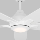 Generation Lighting. - 5LWDSM60RZWD - 60" Ceiling Fan - Lowden - Matte White
