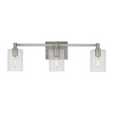 Visual Comfort Studio - 4464203-962 - Three Light Bath Vanity - Fullton - Brushed Nickel