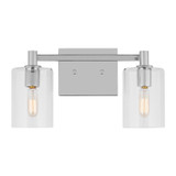 Visual Comfort Studio - 4464202-05 - Two Light Bath Vanity - Fullton - Chrome