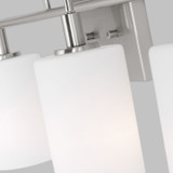 Visual Comfort Studio - 4457104EN3-962 - LED Bath Wall Sconce - Oak Moore - Brushed Nickel