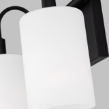 Visual Comfort Studio - 4457102EN3-112 - LED Bath Wall Sconce - Oak Moore - Midnight Black