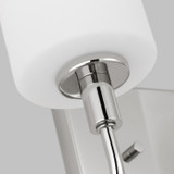 Visual Comfort Studio - 4457102EN3-05 - LED Bath Wall Sconce - Oak Moore - Chrome