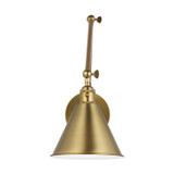 Visual Comfort Studio - 4298101-848 - One Light Wall Sconce - Salem - Satin Brass