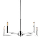 Visual Comfort Studio - 3164205EN-05 - LED Chandelier - Fullton - Chrome