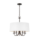 Generation Lighting. - 3320205EN-710 - Five Light Chandelier - Seville - Bronze